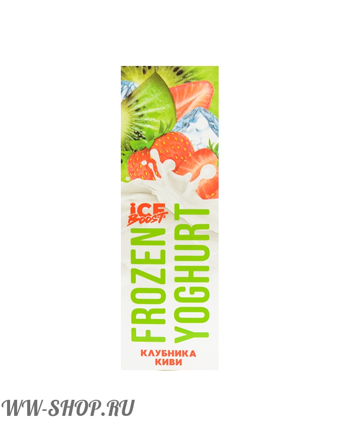 жидкость frozen yoghurt ice boost- клубника киви 120 мл 0 мг Чебоксары